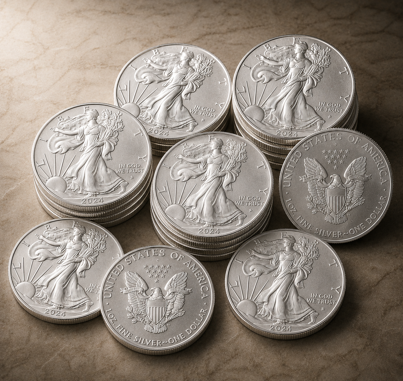 Silver bullion collection